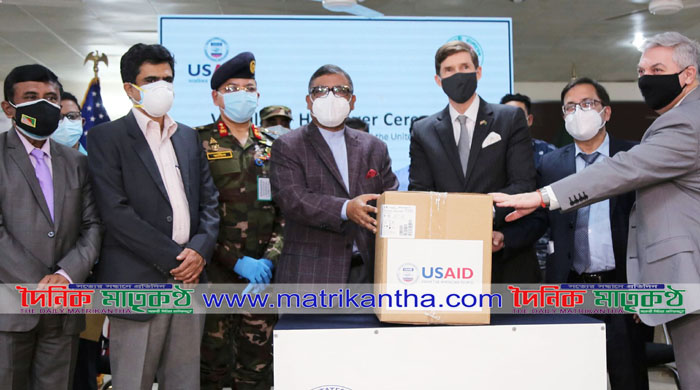 করোনা মোকাবেলায় বাংলাদেশকে ১০০ ভেন্টিলেটর দিয়েছে যুক্তরাষ্ট্র